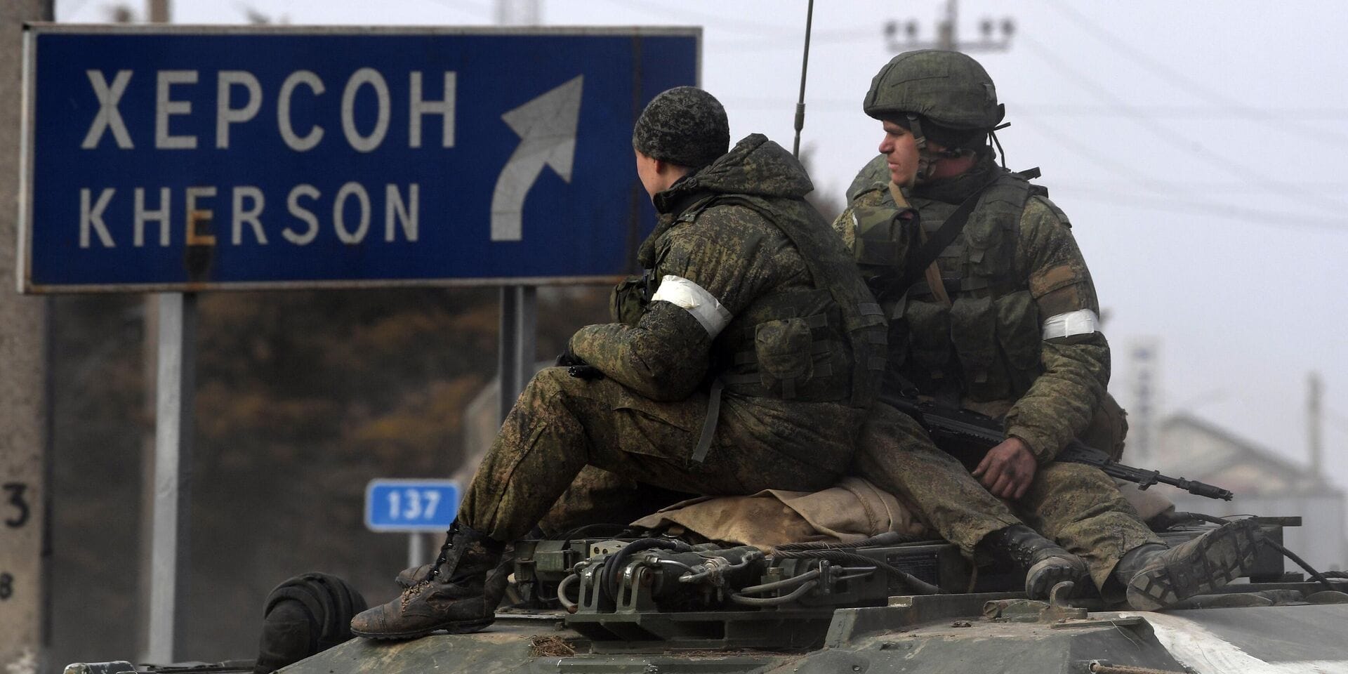 В оккупированной российскими военными Херсонской области пройдет «референдум» о вхождении в состав России 